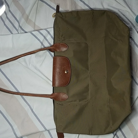 Longchamp Bags Longchamp Olive Green Bag Poshmark